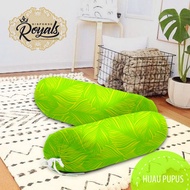 CUCI GUDANG Emboss Disperse Sarung Guling + Guling / Halus Lembut / Warna Random