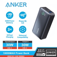 Anker 533 Powercore 10,000mAh 30W PD Power IQ 3.0 Portable Charger, for iPhone 14 Series iPhone 15, 