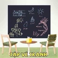 Wall decal board for children to enjoy creativity while learning and playing