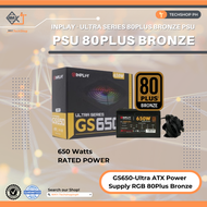 Inplay - Power Supply Ultra Series 80Plus Bronze  GS650-Ultra