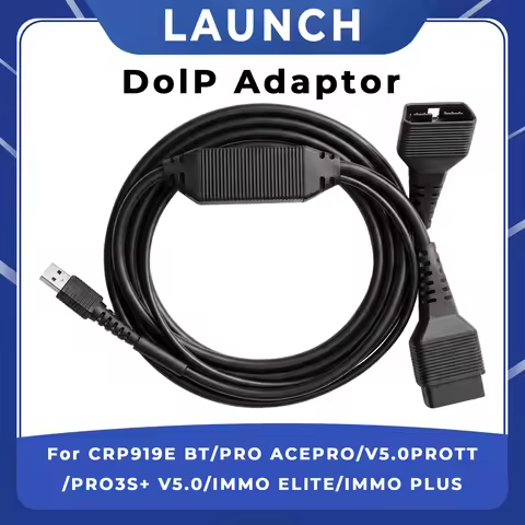 LAUNCH X431 DOIP Connect Cable 16 Pin Adapter Support DOIP Protocol Fit DBScar VII CRP919E BT PRO V5