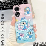 OPPO A78 4G Softcase - Case OPPO A78 4Ghp (Pumpkin) Silicone OPPO A78 4Ghp - Casing OPPO A78 4Ghp - 