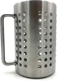 PacificRidge Outdoors Sand Crab Bait Catcher-Surf Fishing Angler's Non cumbersome Tool for Live Bait, Stainless Steel