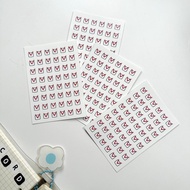 Checklist stickers/ journal decoration stickers/ tick stickers