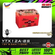 BATERI MOTOSIKAL KOYOKO G2 NANOGEL BATTERY YTX12A-BS SIRIM CERTIFIED