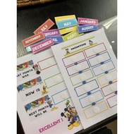 Early learning MONTHS kids activity set