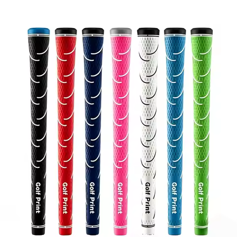 golfprint 13PCS Golf Grips Soft Rubber Golf Club Grips Standard 7 Colors Golf Accessories
