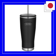 ICON SERIES Thermos Straw Tumbler 710ml Cold Storage Granite American Design Icon Series ASTB-710 GR