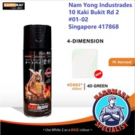 Samurai 4D882 4-Dimension Green Spray Paint - 400mL