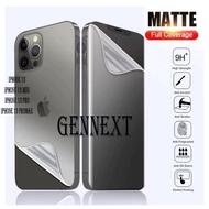 Anti-Scratch Jelly Hydrogel Matte iphone 13 13Mini 13Pro Mini Pro Max