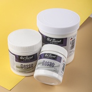 Suming Acrylic Paint Gesso Plastic Bottled Resin Base 250ml500ml1000ml White Black