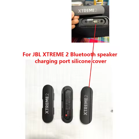 Original Not brand new replacement For JBL XTREME 2 Bluetooth speaker charging port silicone cover X