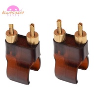 Brass Fine Tuners for Erhu, 2pcs Professional Erhu String Adjusters for Precise Music Instrument Tun