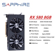 SAPPHIRE RX 590 580 8GB Graphics Cards GPU Radeon RX580 RX590 GME 8GB Nitro AMD Video Card Desktop P