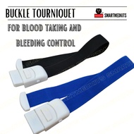 Elastic Arm Tourniquet with Plastic Buckle / Medical Tourniquet for Blood Taking