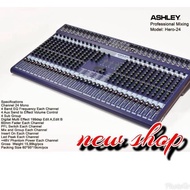 Mixer audio ASHLEY HERO 24Channel 24 mono original Ashley