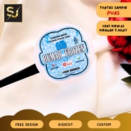 9-15 Sangjaya Stickers Vinyl Packaging Labels Frozen Food Waterproof Food Stickers Free Brand Design