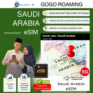 【eSIM】Saudi Arabia eSim 5G Travel I GOGO ROAMING Travel eSim