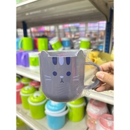 (Dozen) TL-25575 Plastic Tumbler Assorted Colors-Glass Size W 8.5 * H 8.5 Cm.colorful Colour Conveni