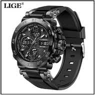 FOXBOX Digital Sport Watch For Men Outdoors Sport Swimming Waterproof LED Fashion Electronic Silicon