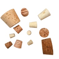 Portugal Natural Cork Wine Jar Cork Wine Bottle Cork Hole Hidden Wine Cork Reagent Cork Sealed Bottl