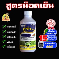 แลมบ์ดา-ไซฮาโลทริน ฮูร่า (lambda-cyhalothrin) ขนาด 1 ลิตร ยาน็อค สูตรเย็น เพลี้ย หนอน มดขึ้นต้