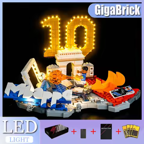 Universal Lighting Kit for Lego 43013 Kylian Mbappé – Football Highlights (Only Led Light) Flexible 