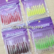 Soft lure ajing double tail 35mm 0.3gr