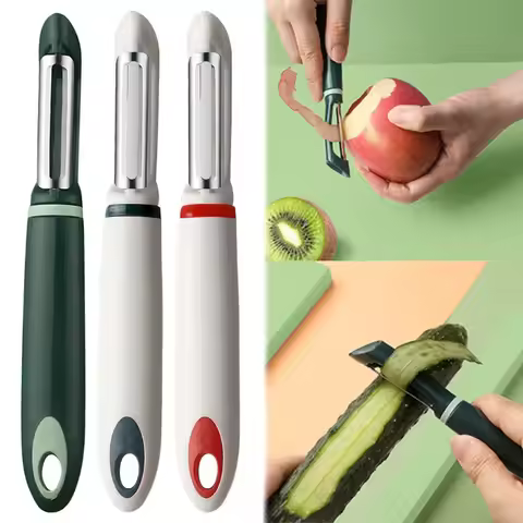 Kitchen Potato Peeler Stainless Steel Vegetables Planer Tomato Melon Ergonomic Handle Scraper Peelin