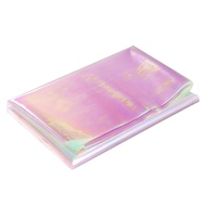 20pcs Cellophane Wrap Paper Iridescent Film Colored Packing Film For Diy Wrapping Flower Rainbow Eff