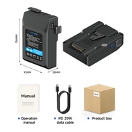 PALO V-Mount V-Lock BP แบตเตอรี่กล้อง Li-Ion แบบรีชาร์จ V-Mount BP-95 BP-185 BP-222 พร้อม V-Mount D-