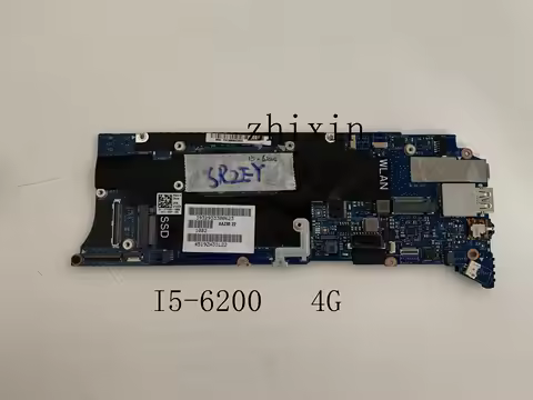 yourui For P54G DELL XPS 13 9350 Laptop Motherboard With i5-6200U CPU 4GB-RAM AAZ80 LA-C881P CN-0TG3