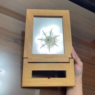 生活工場 簡約 木質鏡子