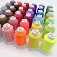 1pc Multicolor High-strength Matte Polyester Embroidery Thread, Machine Sewing Thread 120d/2, 1000m/