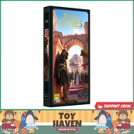 [sgstock] 7 Wonders Cities Board Game EXPANSION - New Edition | Family Board Game | Board Game for Adults and Family | S