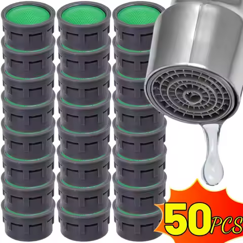 50/5PCS Faucet Filter Aerator Flow Restrictor Replacement Parts Insert Sink Basin Tap Filter Anti-sp