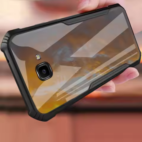 For Samsung Galaxy A9 C7 C9 Pro A6 Plus A2 A3 Core A7 A9 2018 Case Black Full Protective Cover