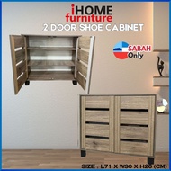 iHOME SABAH FURNITURE 🔥READY STOCK🔥Shoe cabinet/rak kasut/cabinet/murah modern cabinet/鞋柜