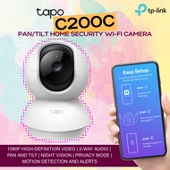 [Hot Item] TP-LINK Tapo C200C/C200  WiFi CCTV Camera | HD Night Vision | Motion Detection | Pan/Tilt