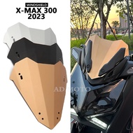 For Yamaha X-MAX 300 XMAX 300 Xmax 300 XMAX300 2023 New Aluminum Motorcycle Accessories Windshield Fairing Windscreen