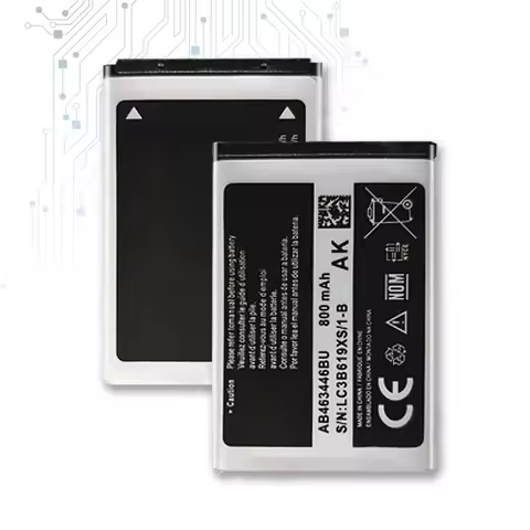 AB463446BU AB553446BU AB043446BE Battery For Samsung GT-C3520 E1228 GT-E2530 E339 C3300K X208 B189 B