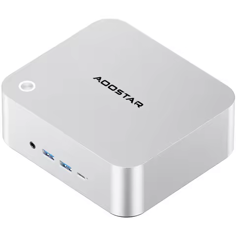 AOOSTAR MACO 6850H Mini PC, AMD Ryzen 7 Pro 6850H 8C16T, 24GB LPDDR5, HDMI+DP+USB4, WiFi 6, 2.5G LAN