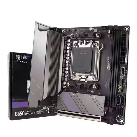 JGINYUE AM5 Motherboard Supports AMD Ryzen 7000 Series CPU Processors DDR5 Dual Channel Memory RAM I