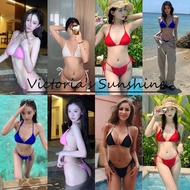 ในไทยบิกินี่ swim ชุดว่ายน้ำจีสตริง 5 สี#0043