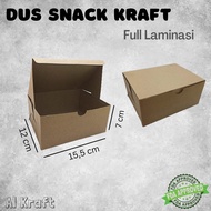 Lunch Box Paper Dus Snack Snack Box (isi 500)