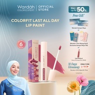 Wardah Colorfit Last All Day Lip Paint Around The World - Pigmented,Transferproof, Creamy Texture, V