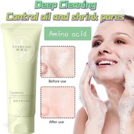 JOYRUQO Amino Acid Facial Cleanser Gentle Cleansing Deep Cleae Cleansing Mousse Deep Cleansing Pore Oil Control Mite Removal Moisturizing Facial Cleanser  certified goods