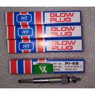 (PI-48) ISUZU NPR 4BA1,4BC1 9.5V GLOW PLUG -1SET/4PC