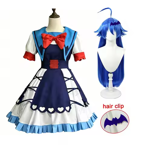 Anime Suzuki Iruma Cosplay Costume Women Dress Lolita Uniform Halloween Clothes