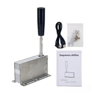 USB Sequential Shifter PC Gearshifter Handbrake For Logitech G25 G27 G29 G920